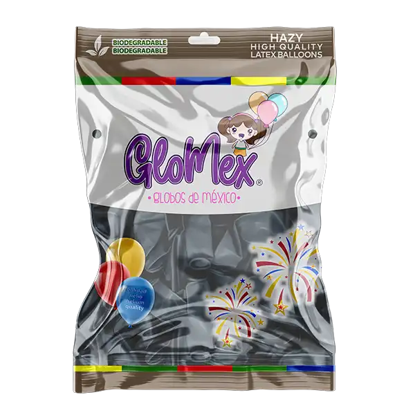 Globos Azul Brumoso Hazy   Glomex