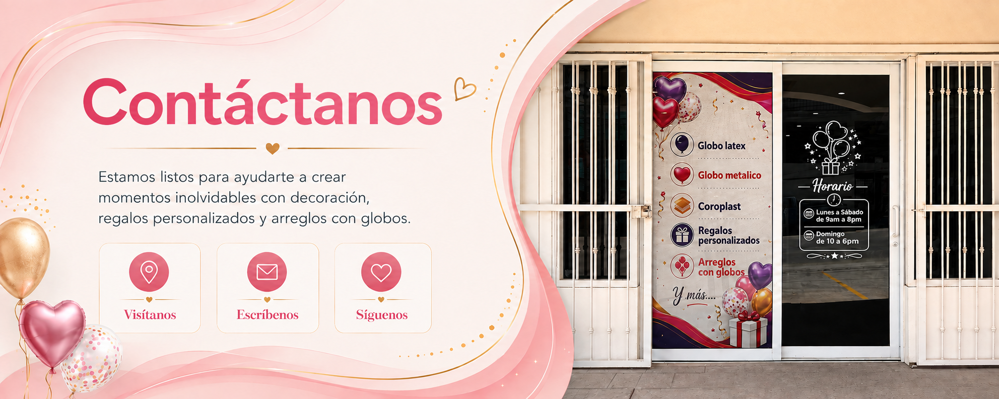 Decora Banner Contactanos