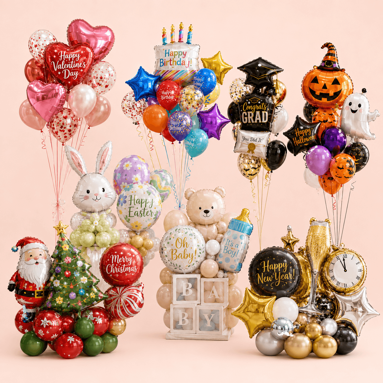 Globos metalicos tematicos
