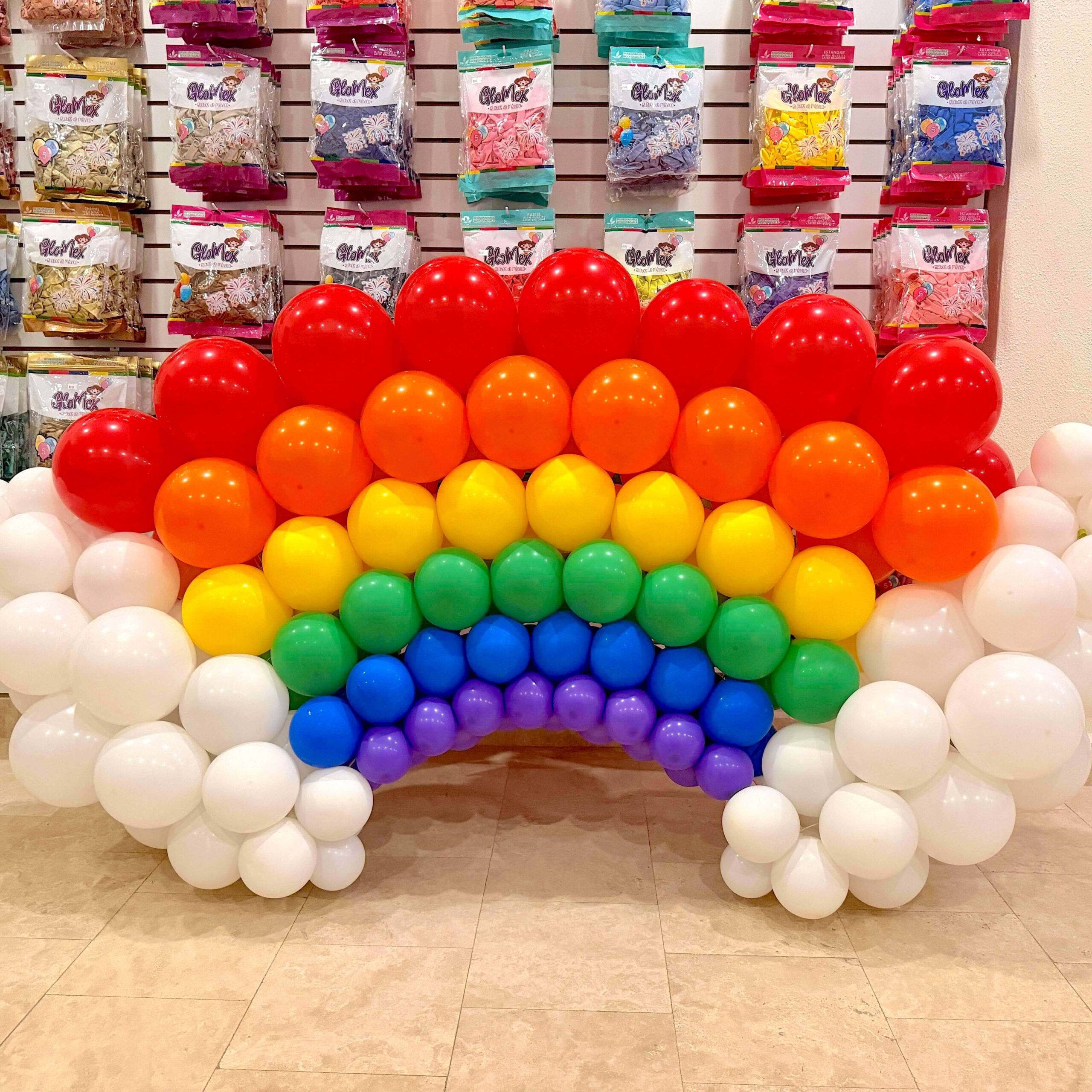 Guía de tipos y tamaños de globos para decoración